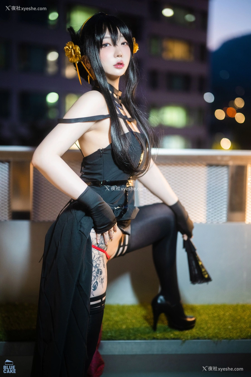 1P - [BLUECAKE] YeEun – Black Rose