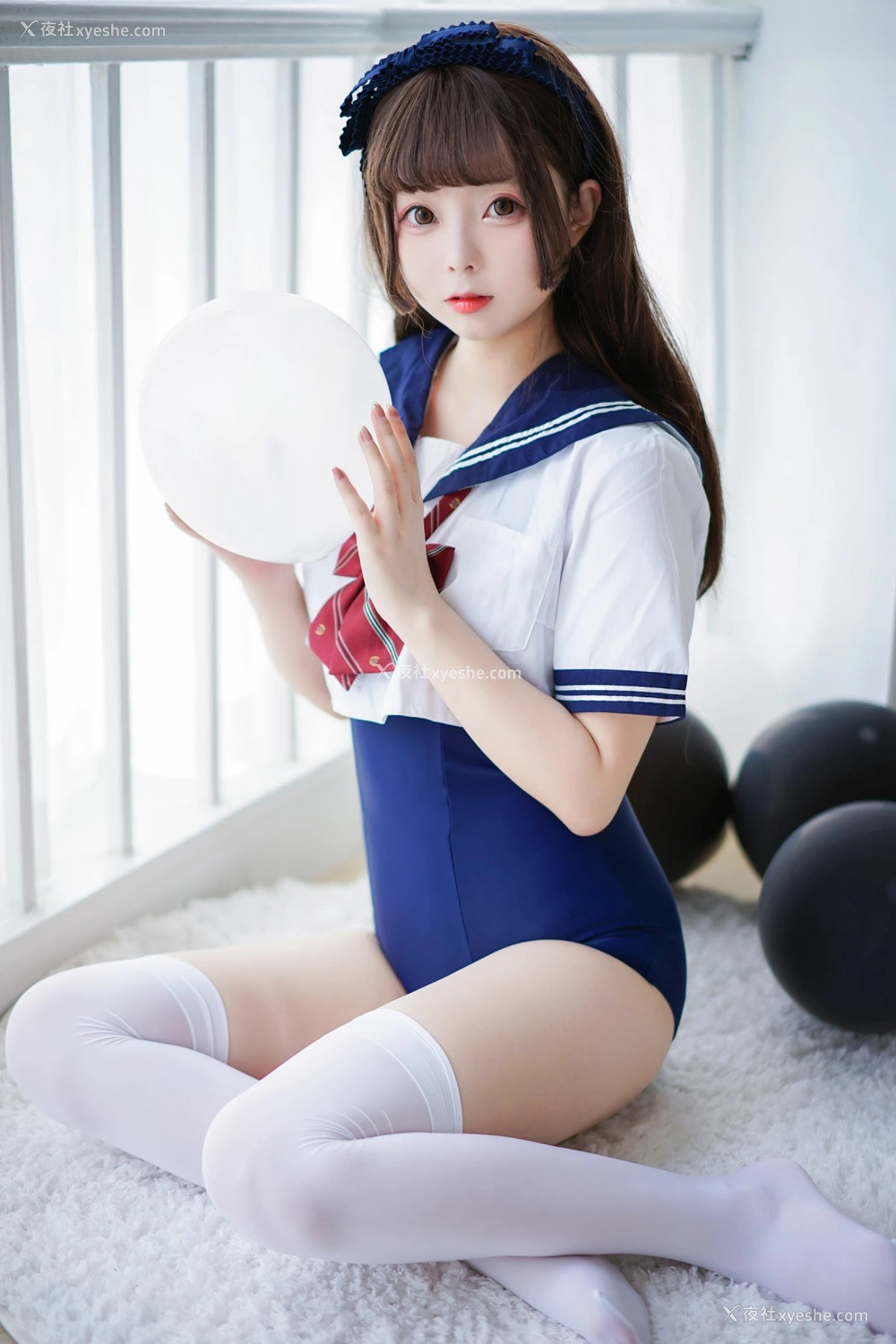 [Cosplay]日奈娇 – 制服死库水
