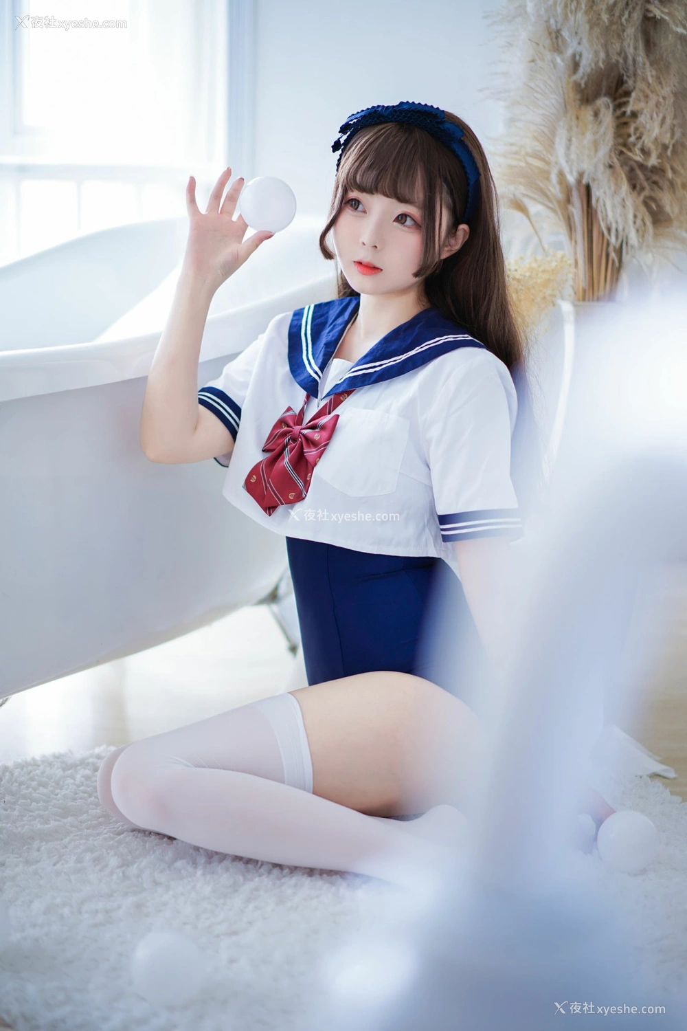 1P - [Cosplay]日奈娇 – 制服死库水