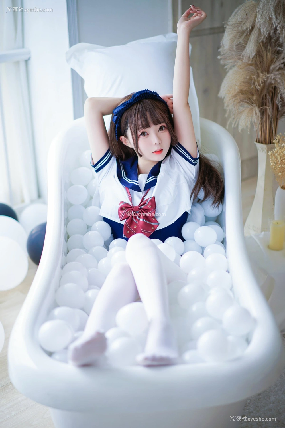 1P - [Cosplay]日奈娇 – 制服死库水