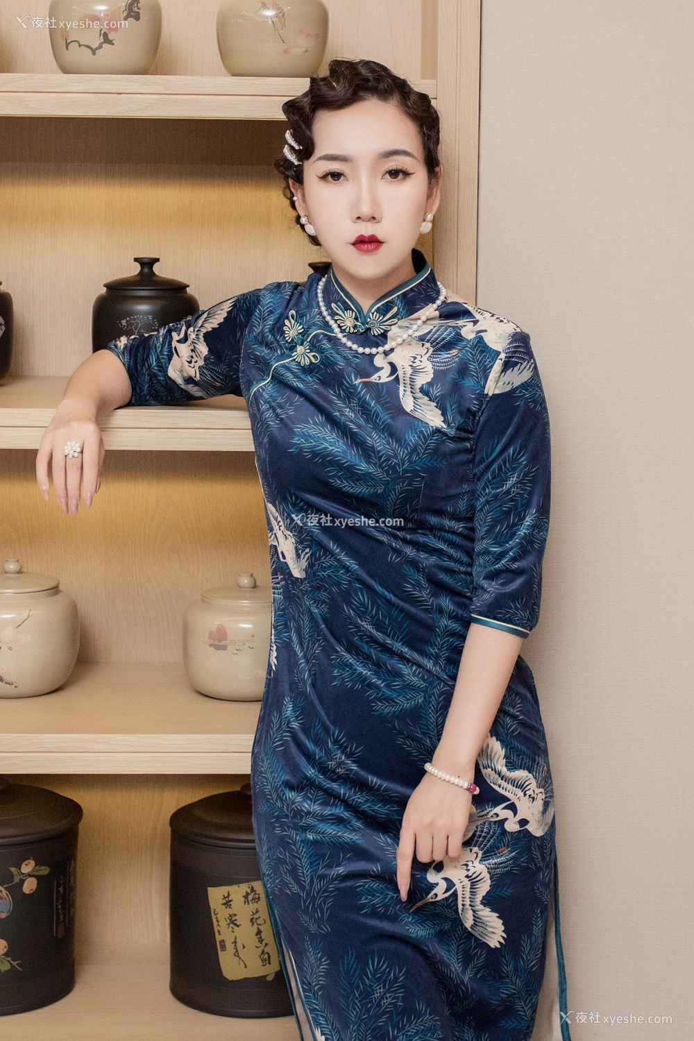 1P - [TouTiao头条女神] 艾静香 古韵茶香