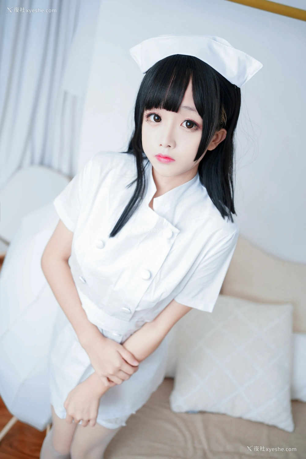 1P - [Cosplay]日奈娇 – 纯白护士