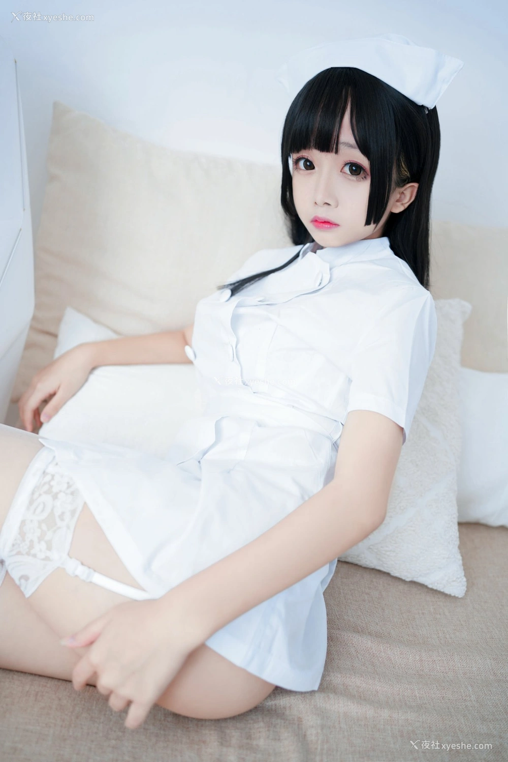 1P - [Cosplay]日奈娇 – 纯白护士