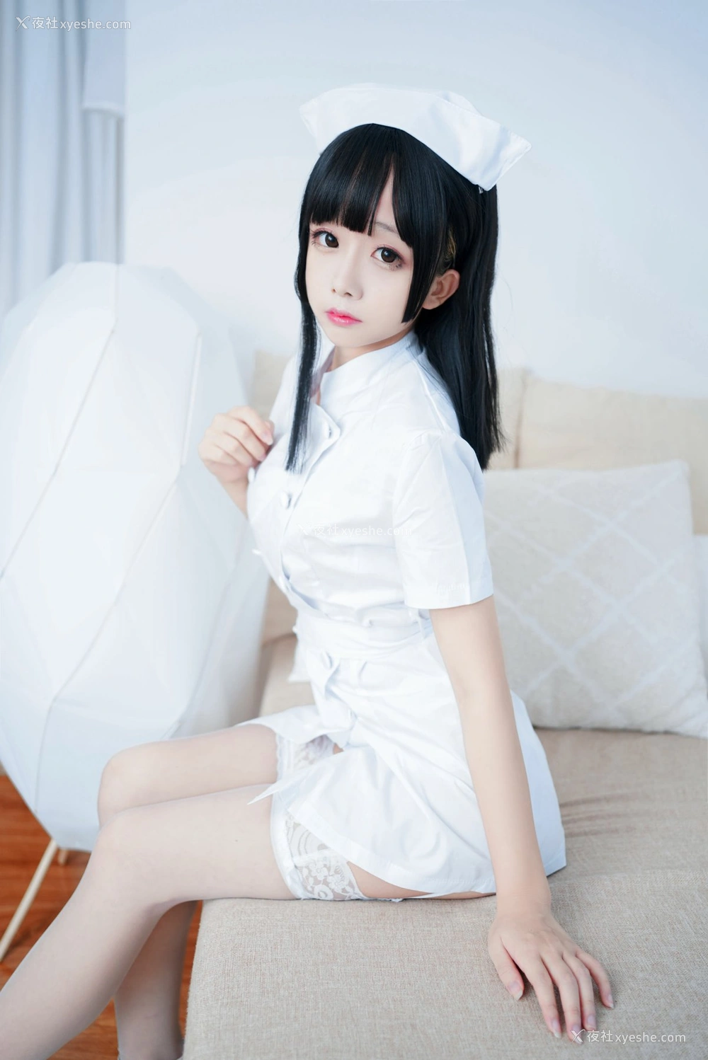 1P - [Cosplay]日奈娇 – 纯白护士