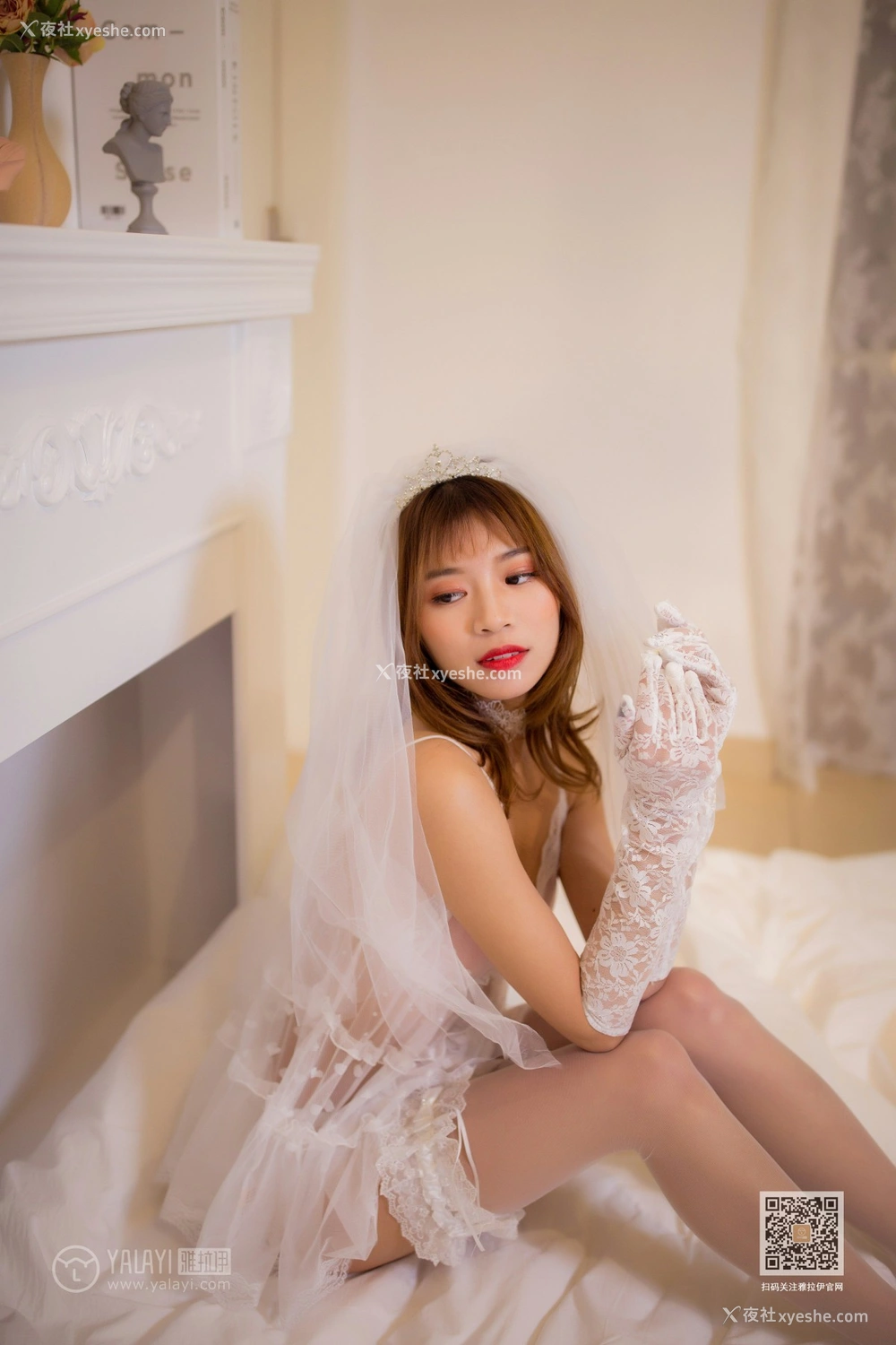 1P - [YALAYI雅拉伊] Y523 丽雅 情趣婚纱