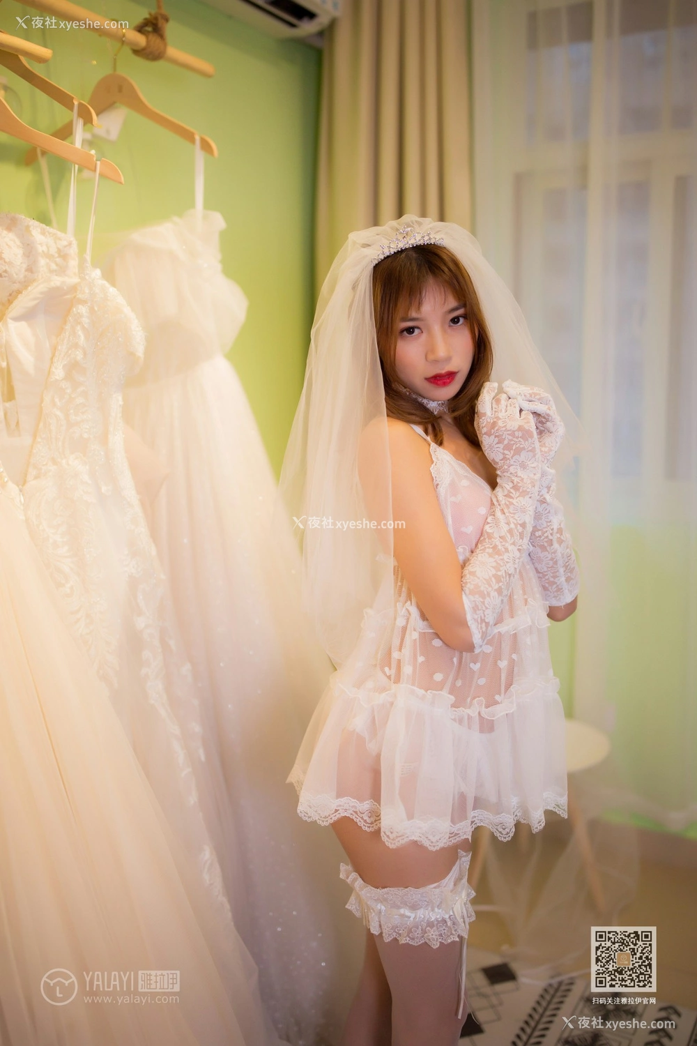 1P - [YALAYI雅拉伊] Y523 丽雅 情趣婚纱