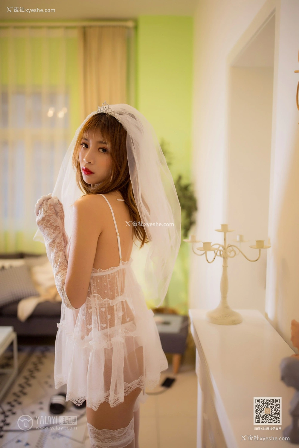 1P - [YALAYI雅拉伊] Y523 丽雅 情趣婚纱