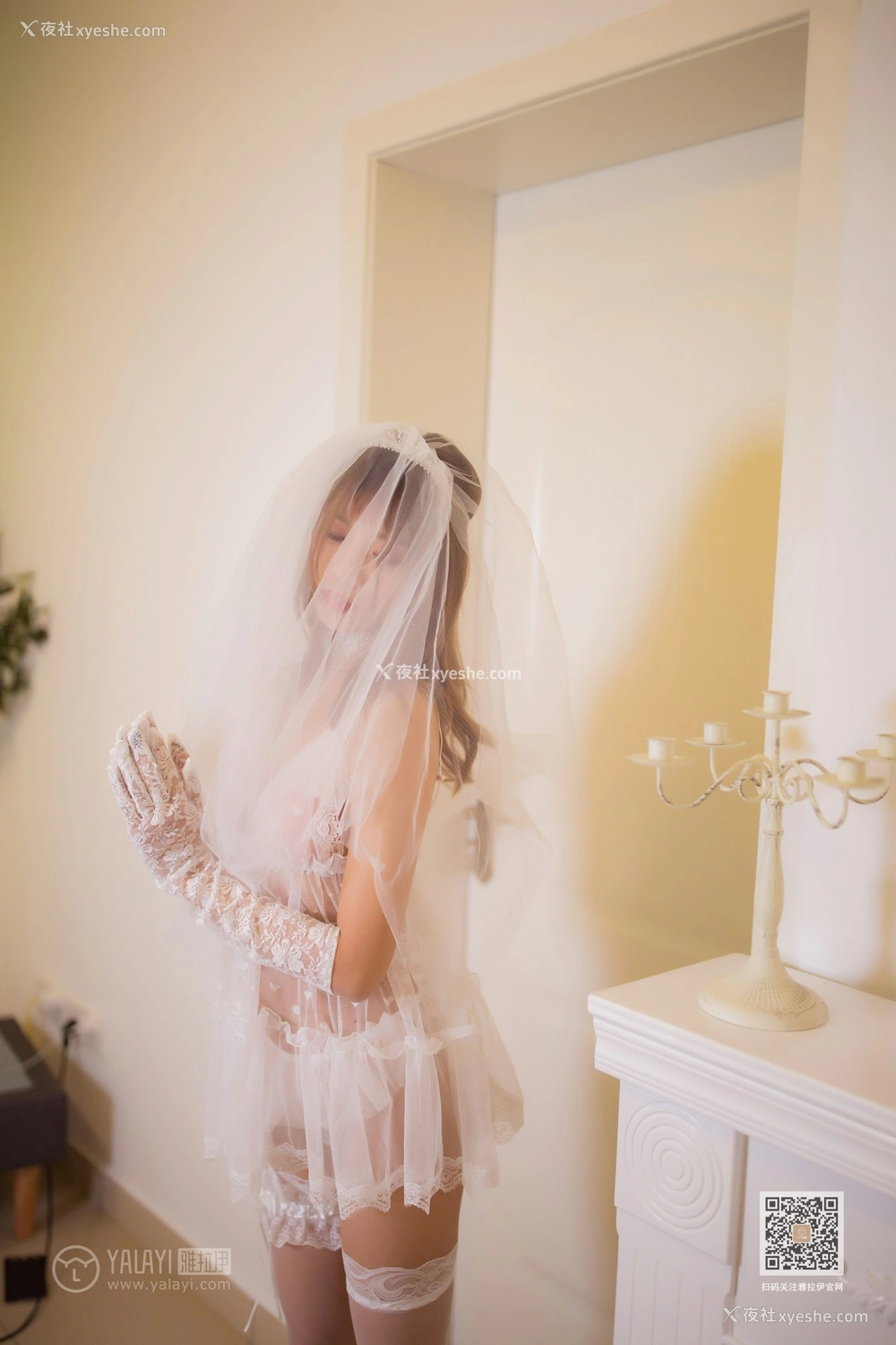 1P - [YALAYI雅拉伊] Y523 丽雅 情趣婚纱