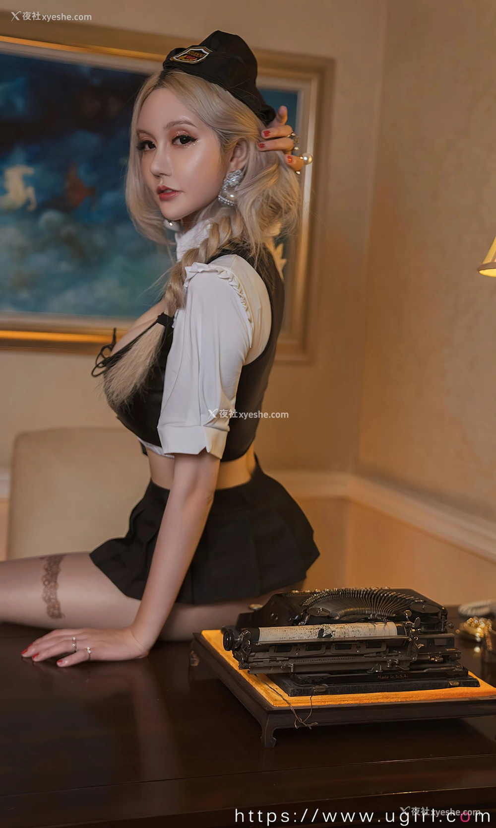 1P - [Ugirls尤果网]爱尤物专辑 No.2454 赫拉女神Hena 偷心女间谍
