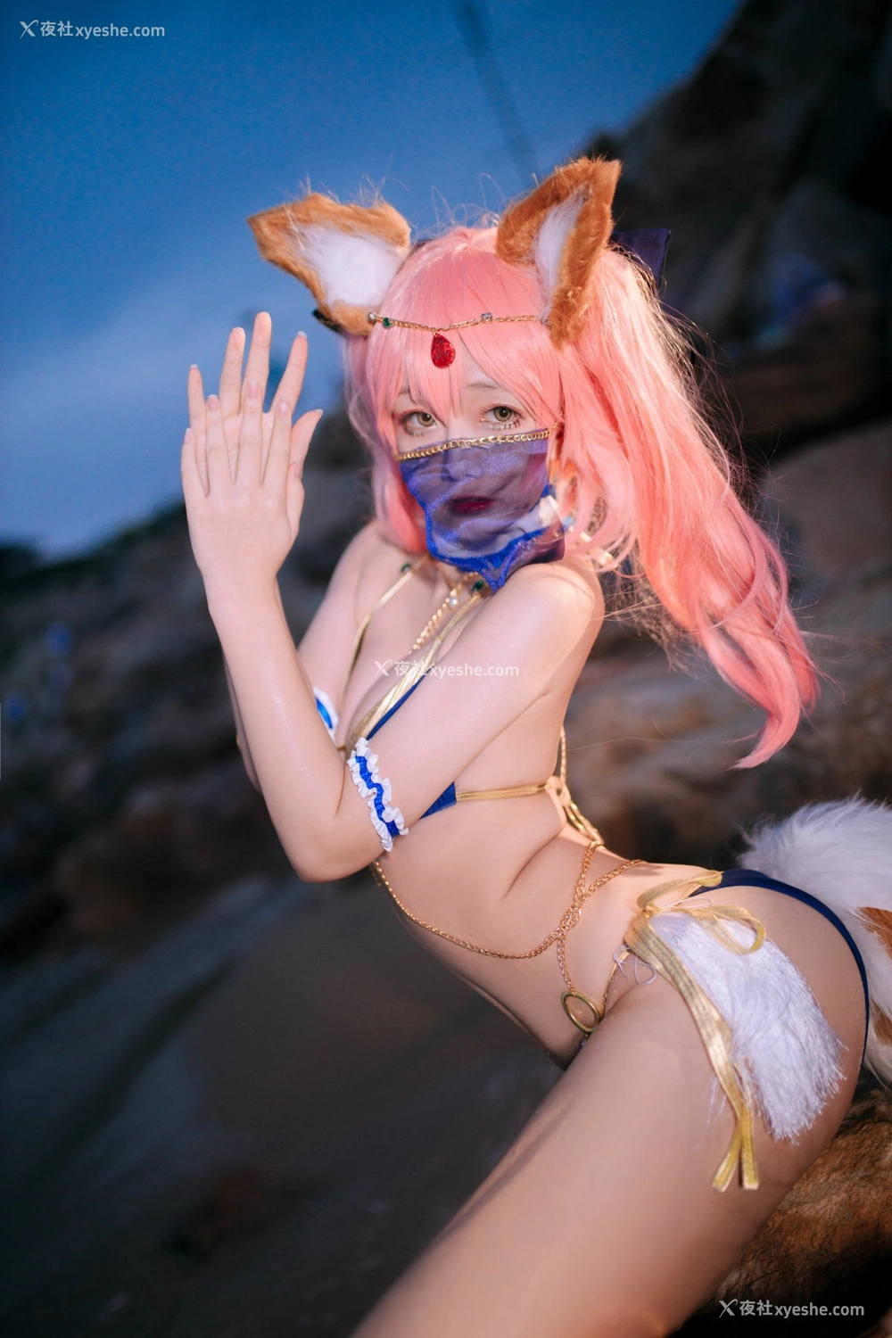 1P - [Cosplay]日奈娇 – 玉藻前 阿拉伯舞娘