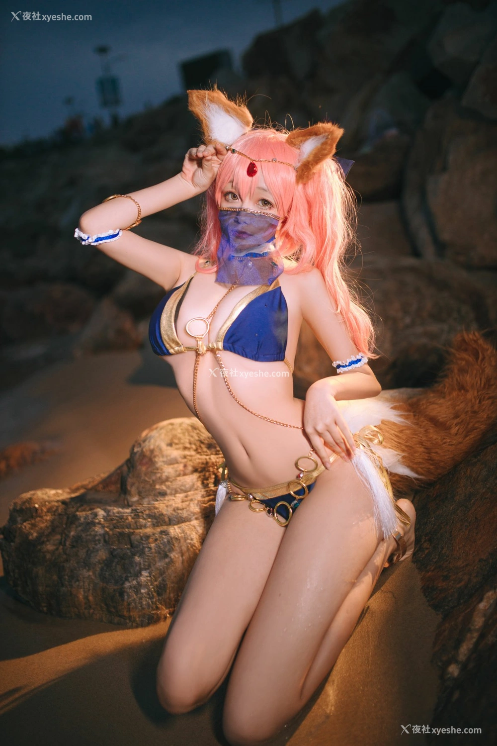 1P - [Cosplay]日奈娇 – 玉藻前 阿拉伯舞娘