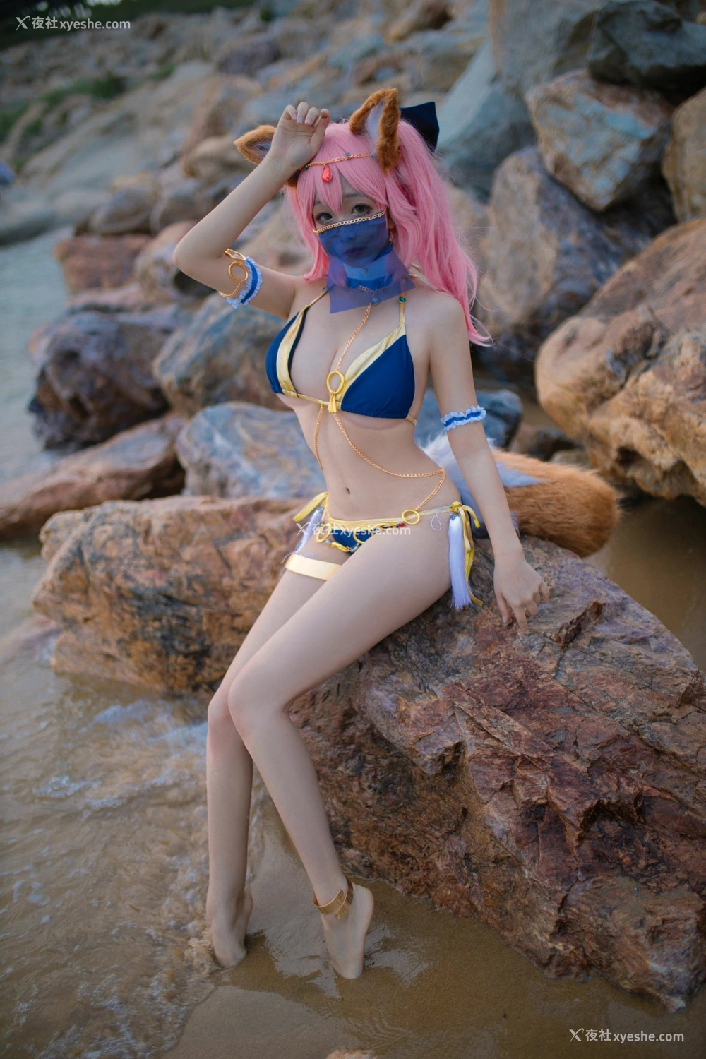 1P - [Cosplay]日奈娇 – 玉藻前 阿拉伯舞娘