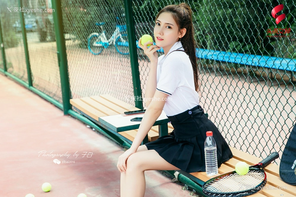 1P - [TouTiao头条女神] 莎伦 我是网球美少女