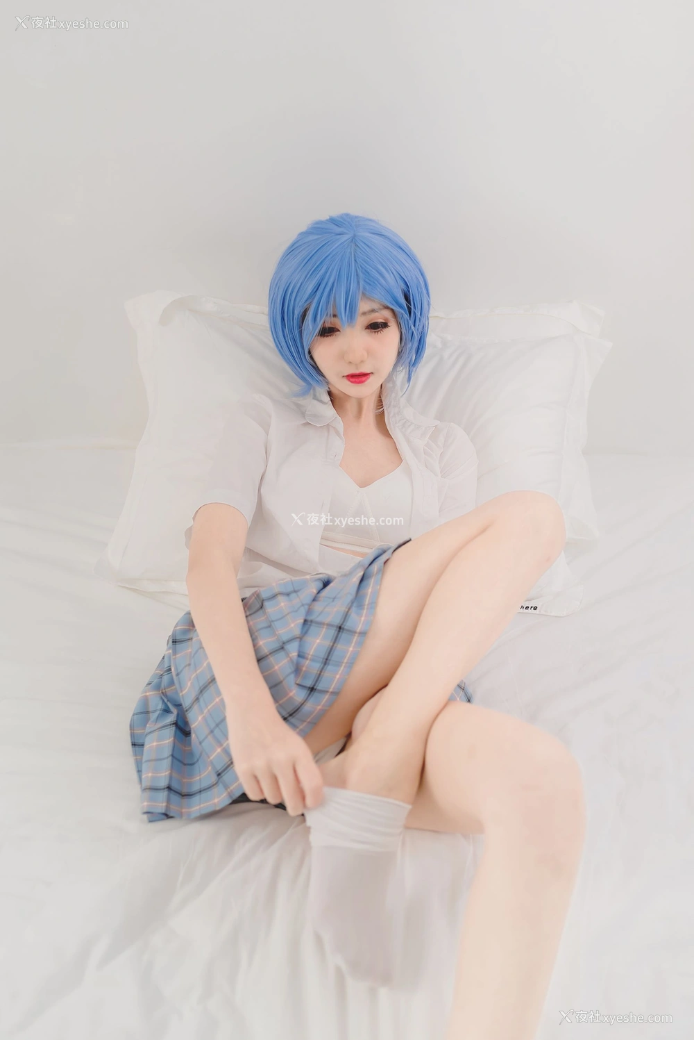 1P - [Cosplay]南桃Momoko – 绫波丽制服