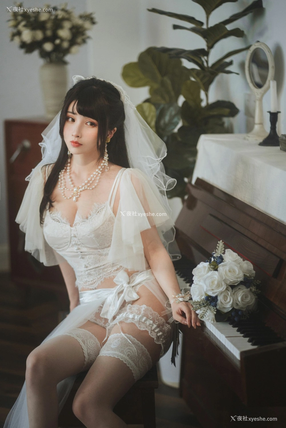 1P - rioko凉凉子 – 透明婚纱