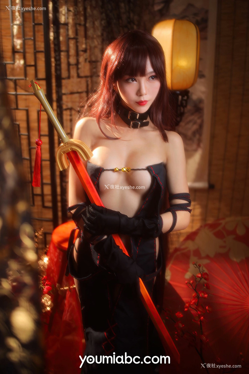 1P - [尤蜜YouMiabc] 抖娘利世 虞美人