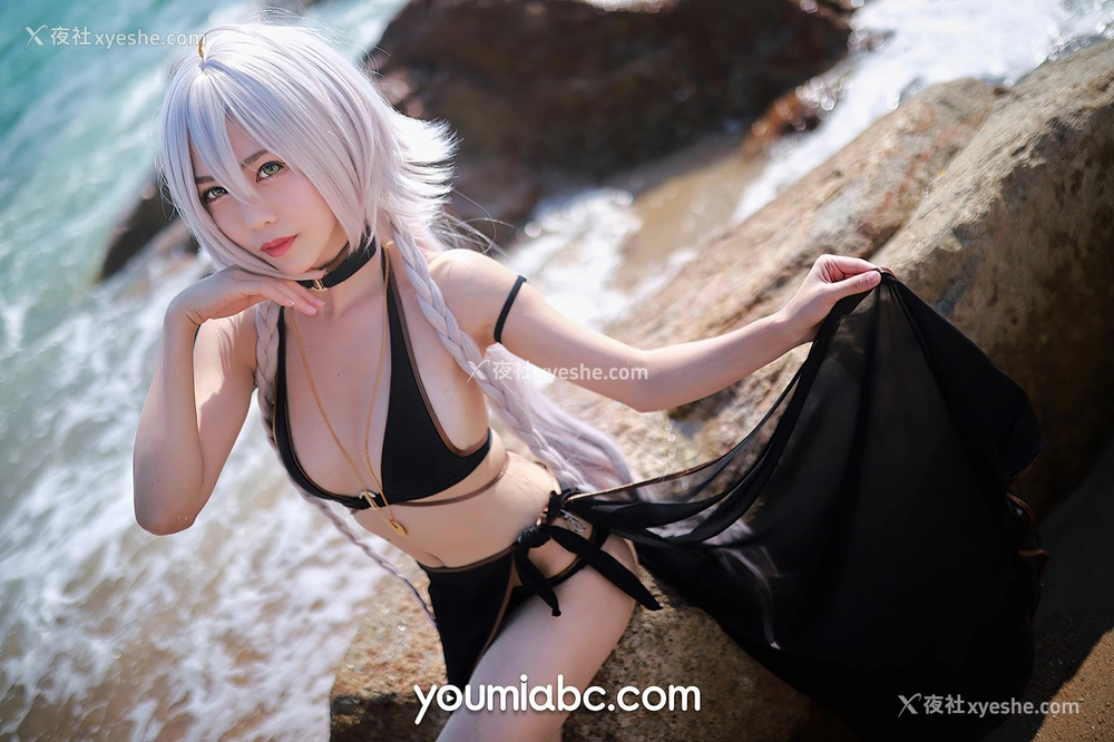 1P - [尤蜜YouMi] 抖娘利世 FGO~泳装黑贞德