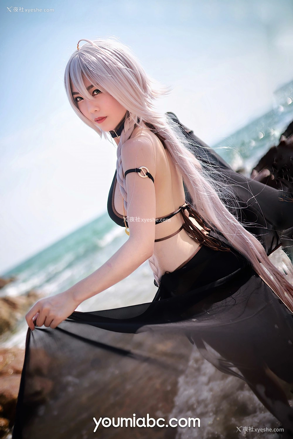 1P - [尤蜜YouMi] 抖娘利世 FGO~泳装黑贞德