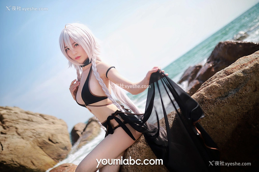 1P - [尤蜜YouMi] 抖娘利世 FGO~泳装黑贞德