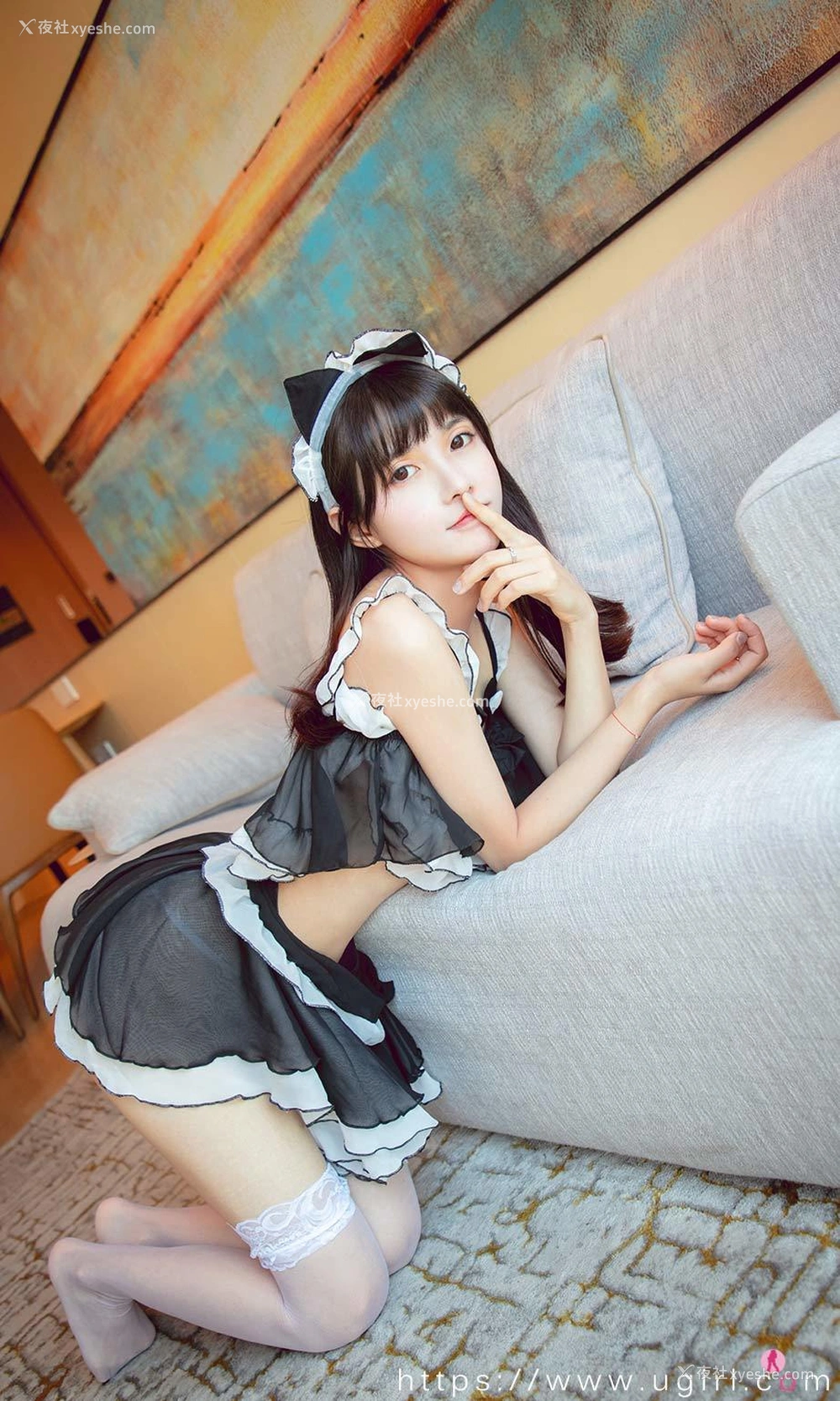 1P - [Ugirls尤果网]爱尤物专辑 No.2182 猫猫 猫仆日记