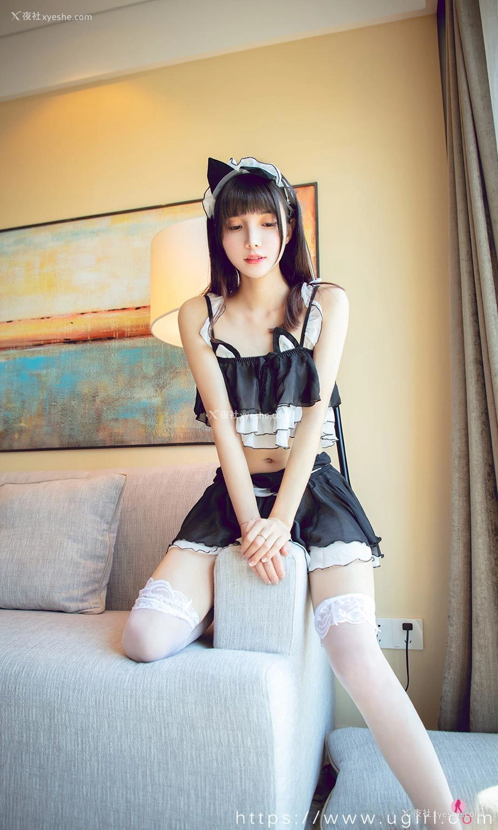 1P - [Ugirls尤果网]爱尤物专辑 No.2182 猫猫 猫仆日记
