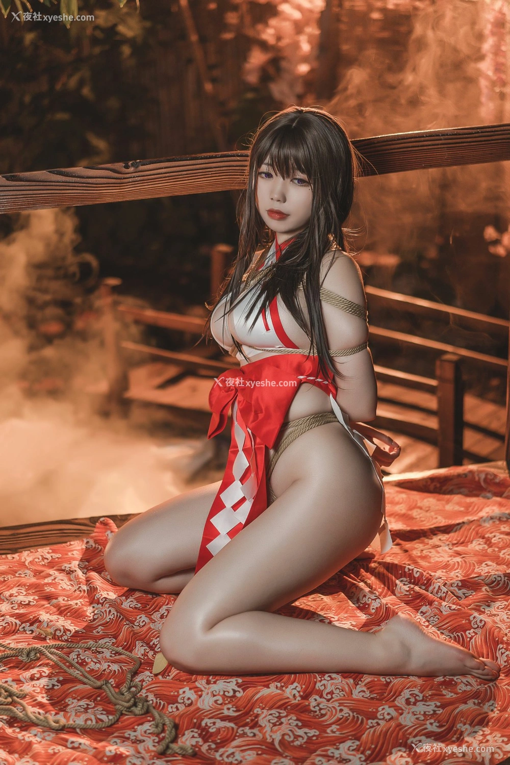 1P - 啊日日_Ganlory – 绳与巫女