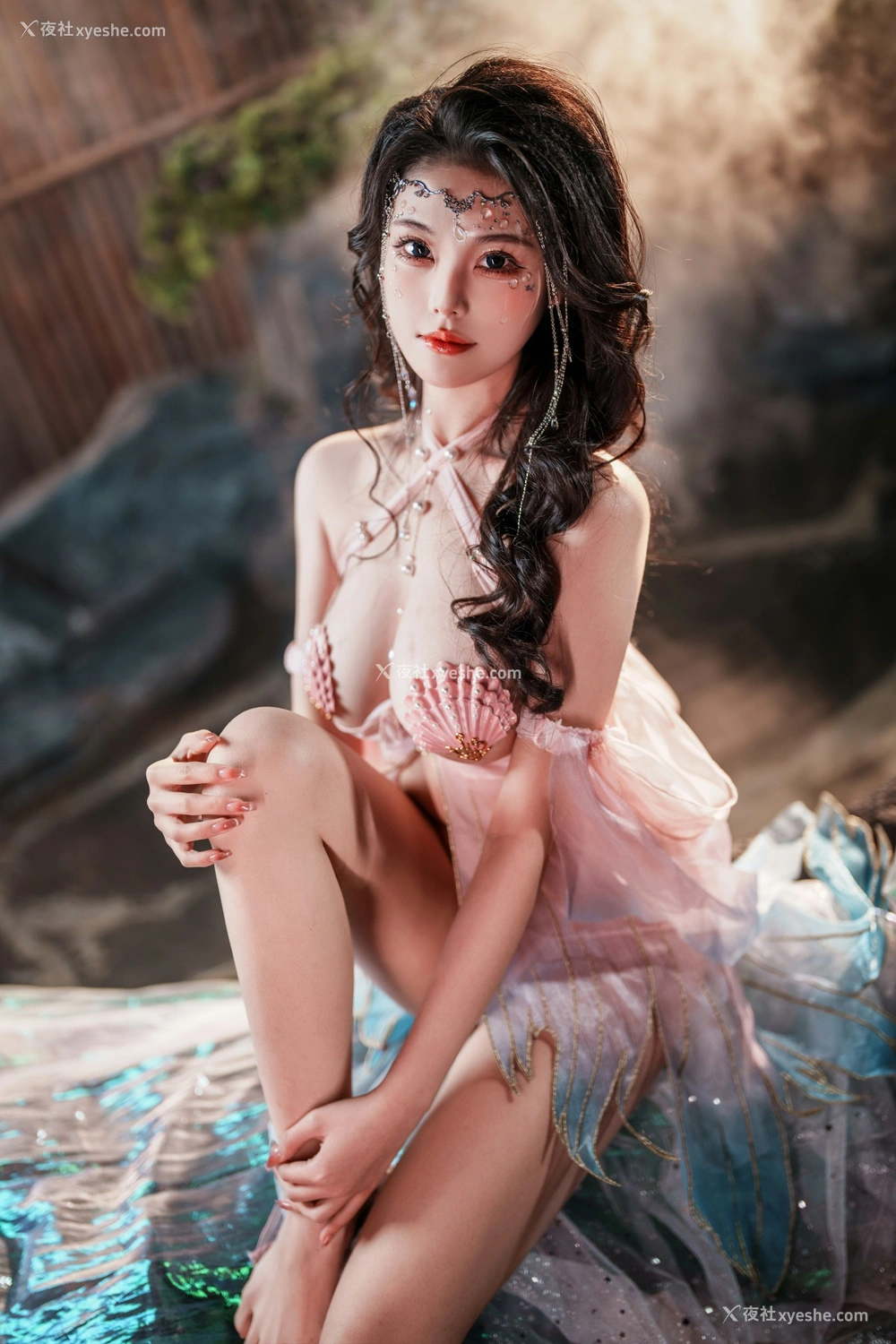 蜜汁猫裘 – 美人鱼-3P