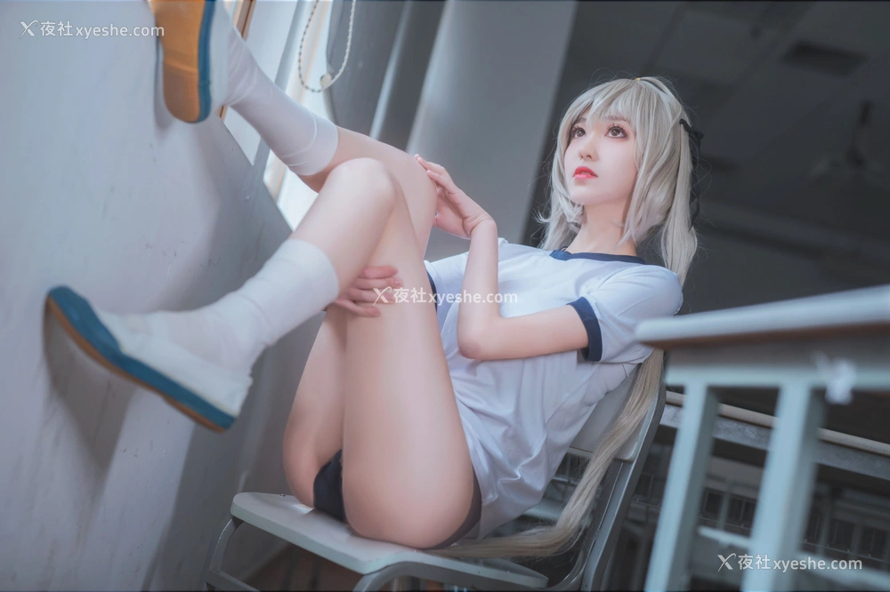 1P - [Cosplay]南桃Momoko – 春日野穹体操服