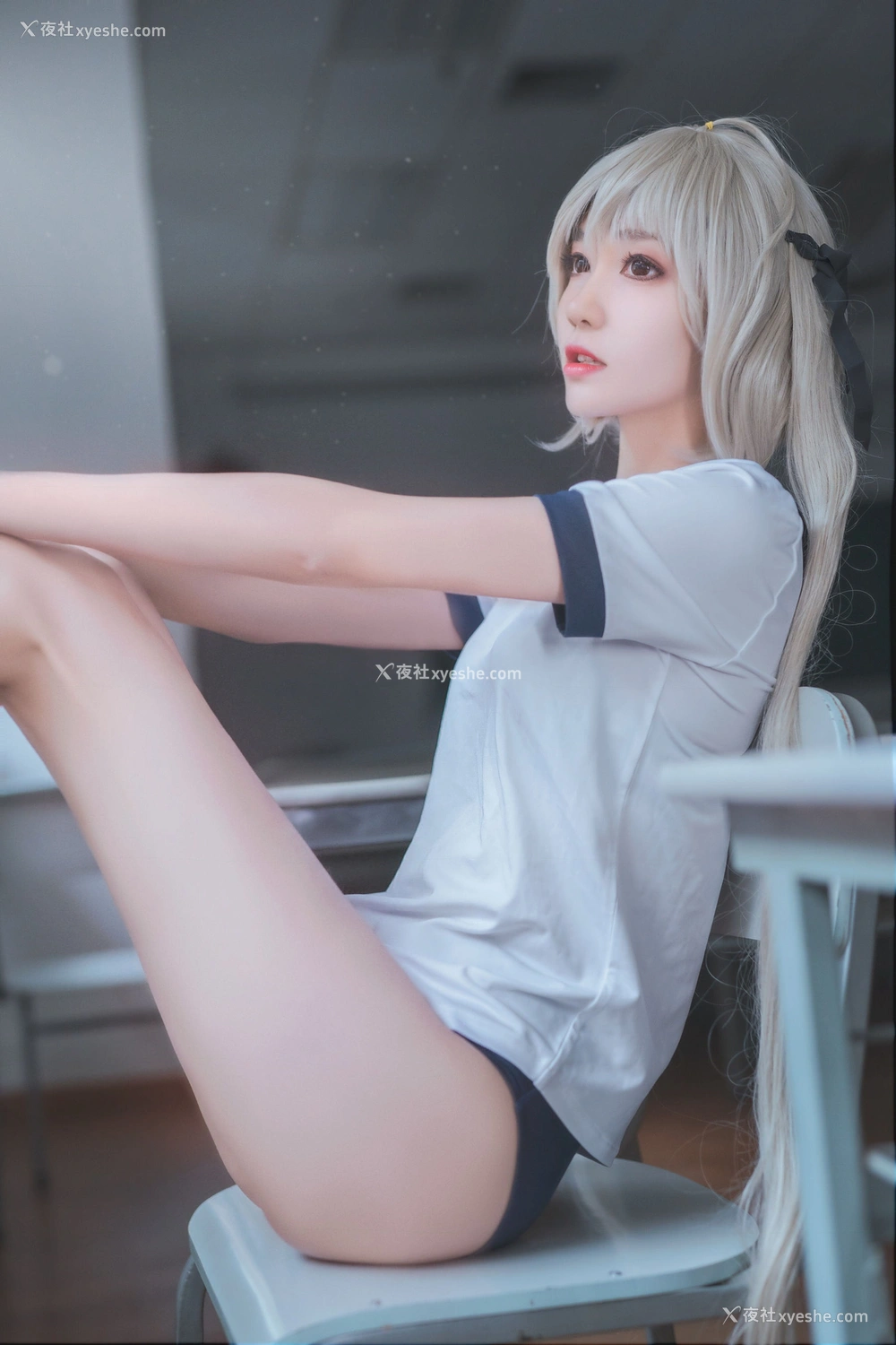1P - [Cosplay]南桃Momoko – 春日野穹体操服