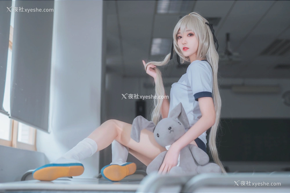 1P - [Cosplay]南桃Momoko – 春日野穹体操服