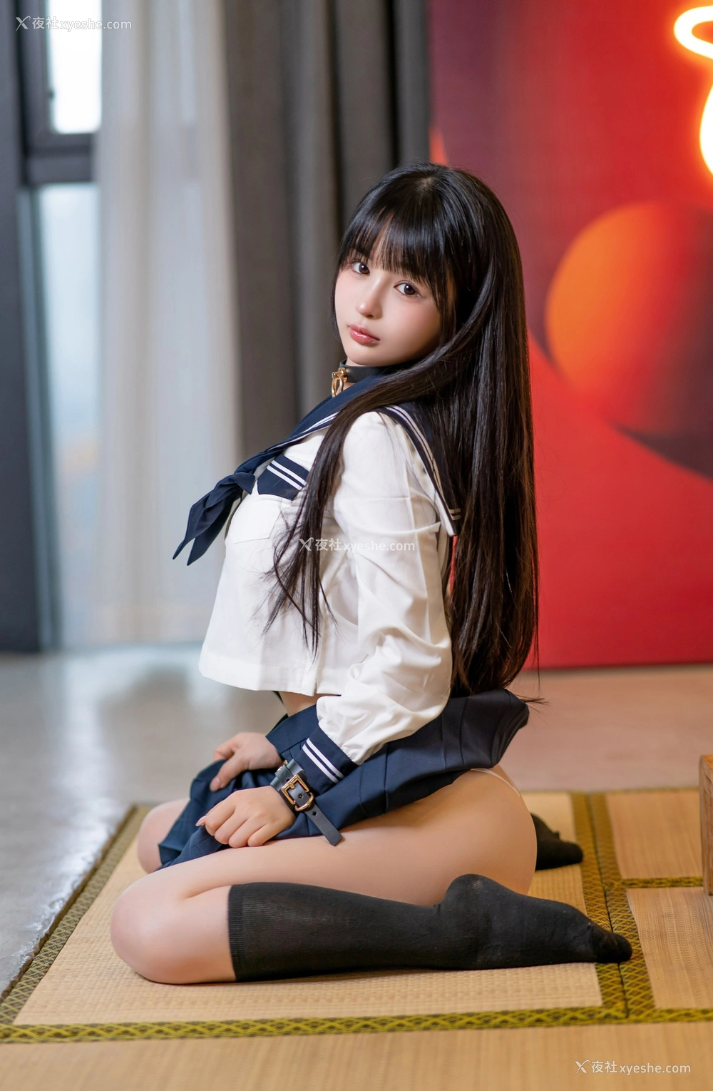 1P - 桜井宁宁 – JK的秘密X蜡烛
