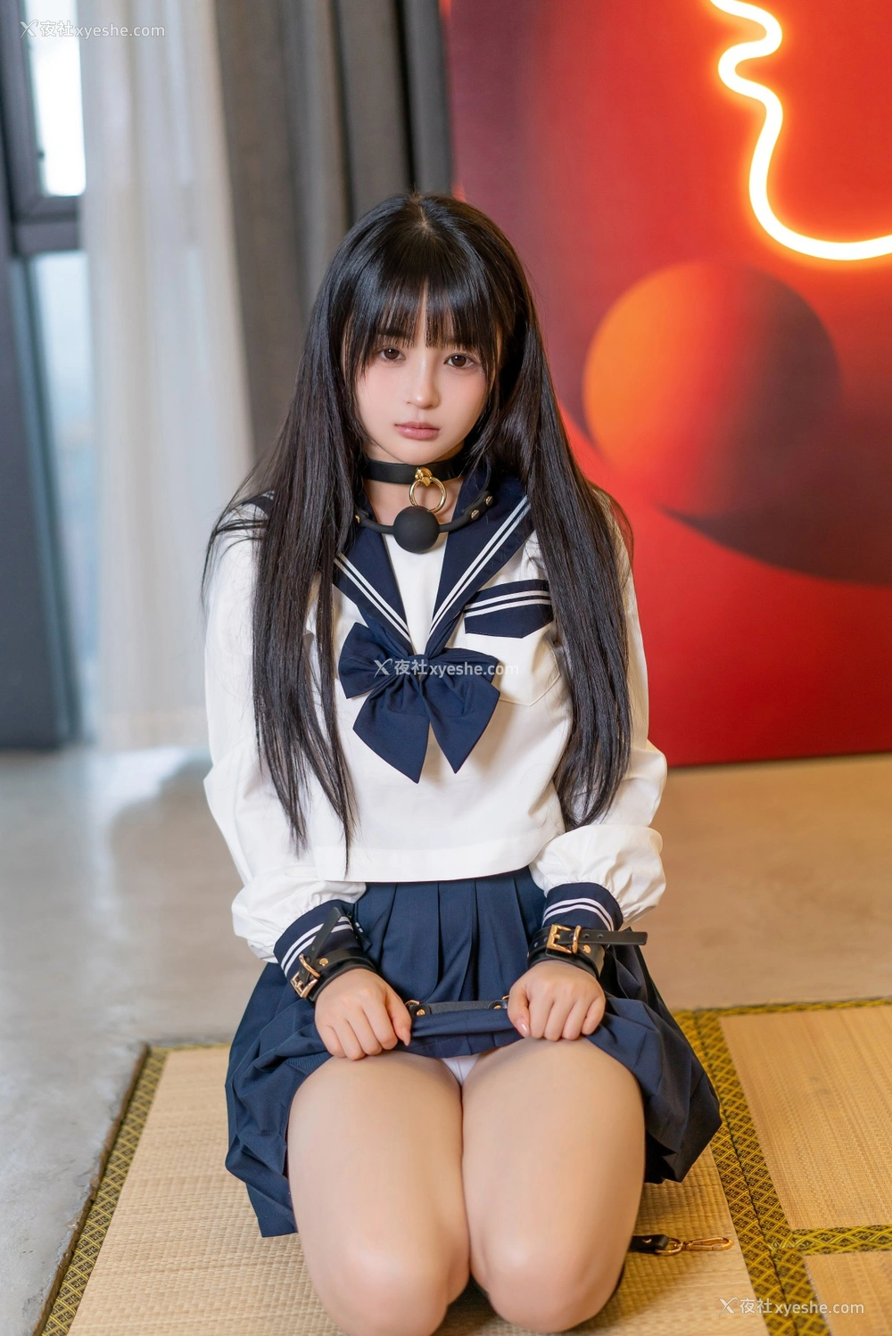1P - 桜井宁宁 – JK的秘密X蜡烛