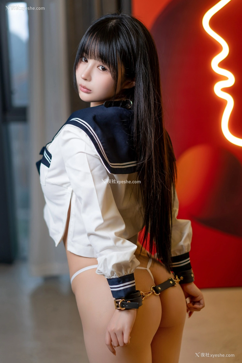 1P - 桜井宁宁 – JK的秘密X蜡烛