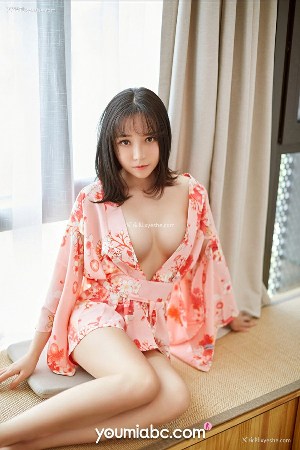 1P - [YouMi尤蜜] 白亦Ada 粉嫩樱花喵