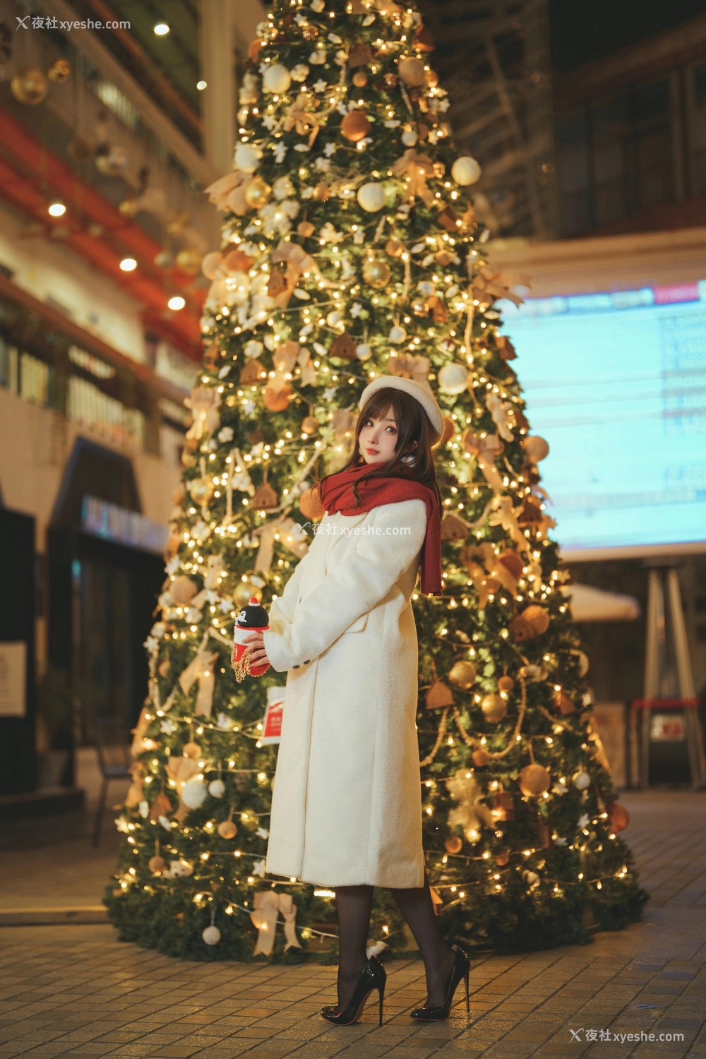 1P - [Cosplay]rioko凉凉子 – 圣诞麋鹿套装