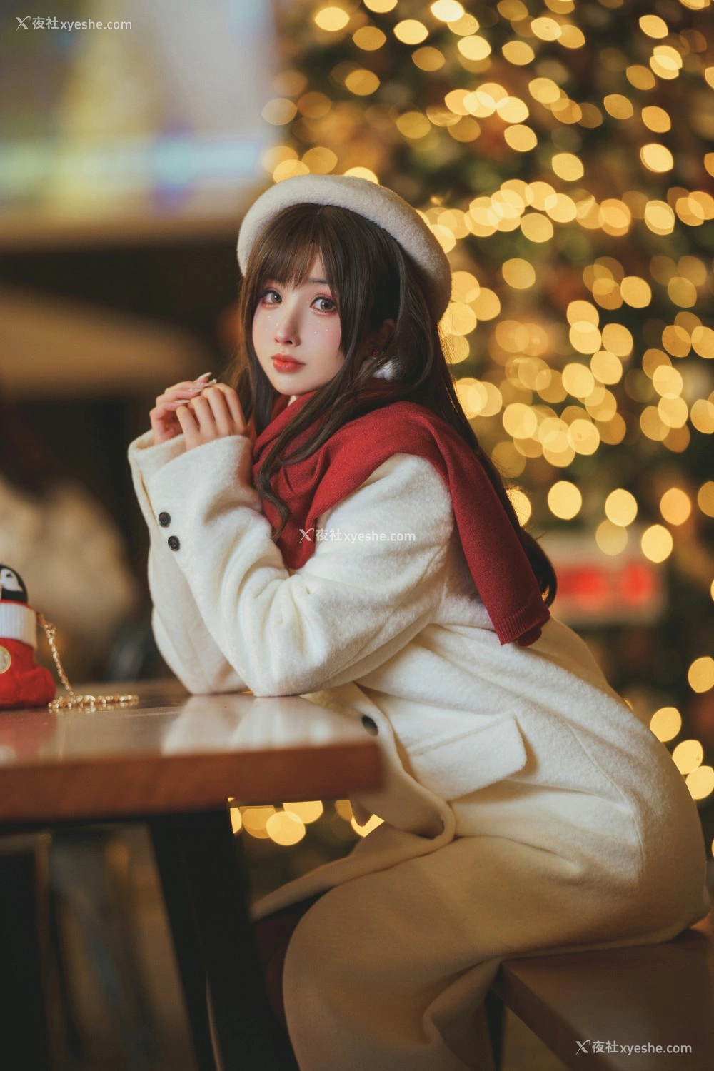 1P - [Cosplay]rioko凉凉子 – 圣诞麋鹿套装