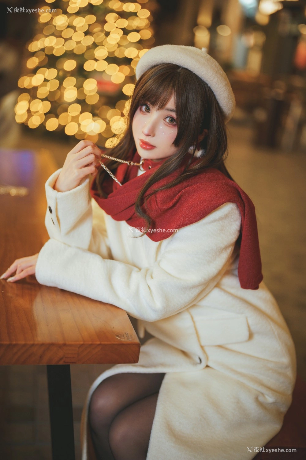 1P - [Cosplay]rioko凉凉子 – 圣诞麋鹿套装