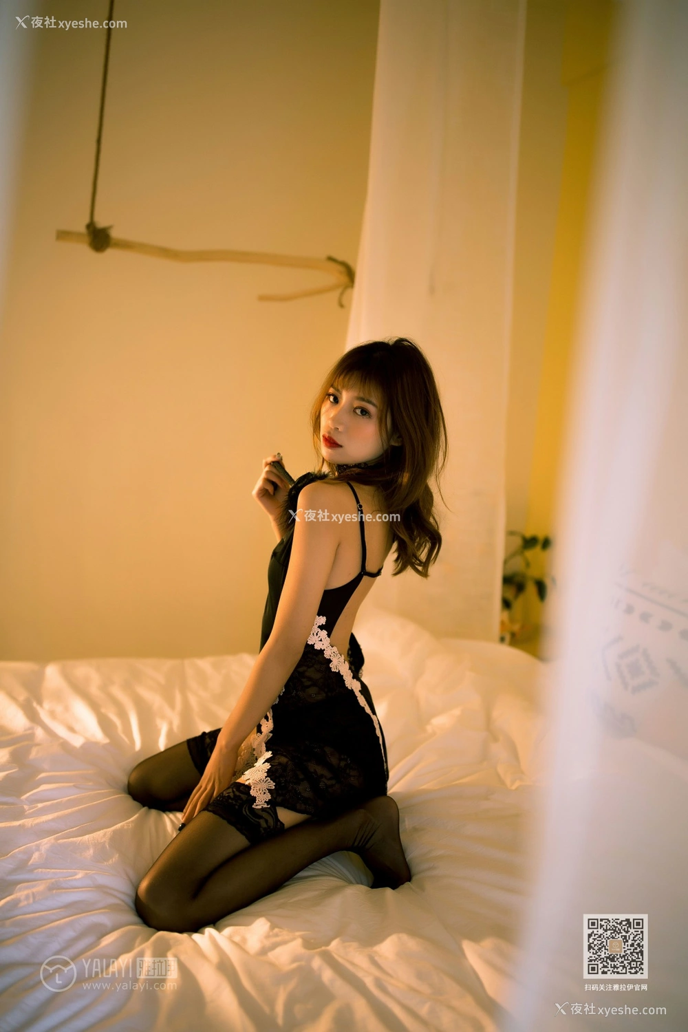 1P - [YALAYI雅拉伊] Y541 丽雅 蕾丝兔女郎