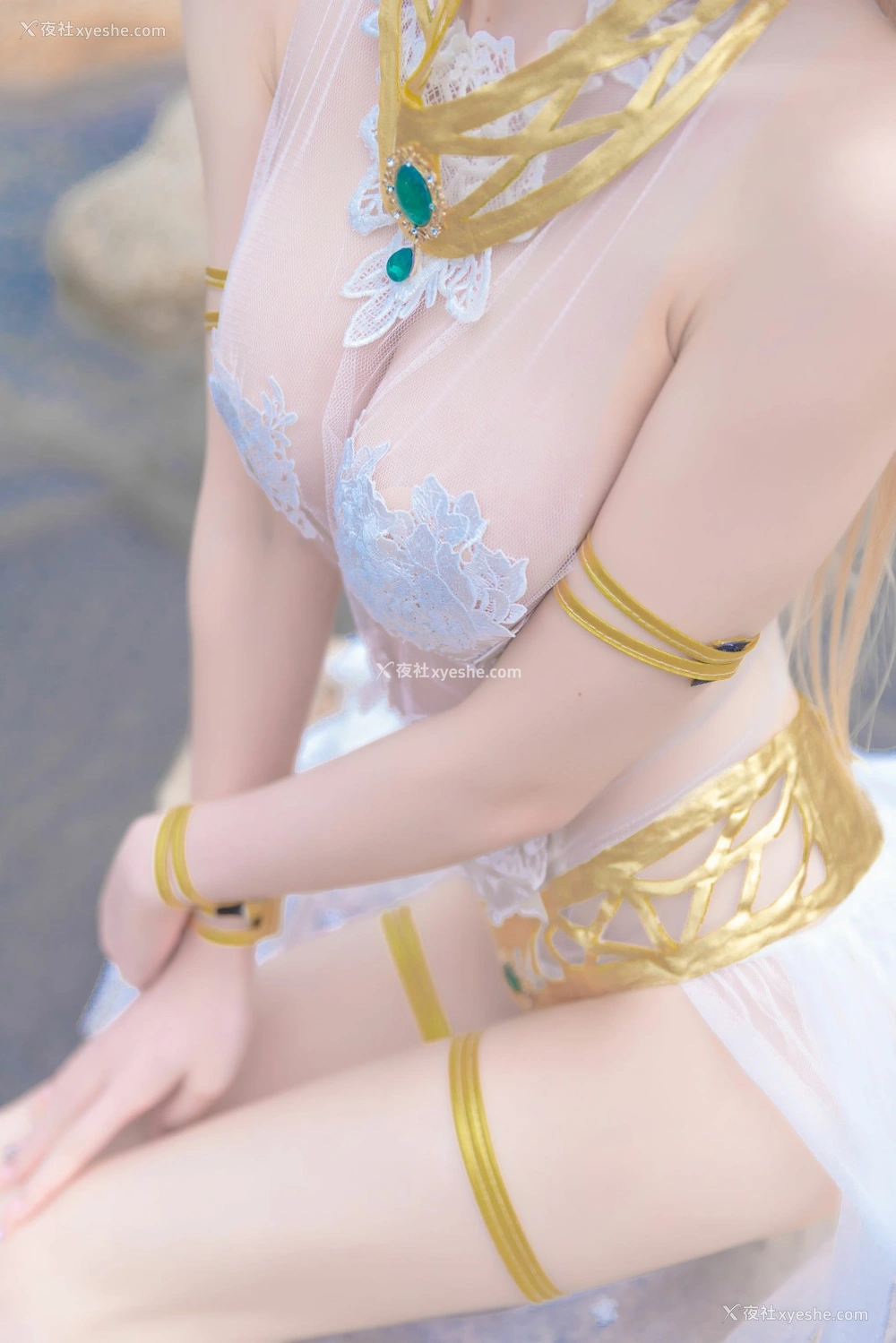 1P - 清水由乃 – 玛丽萝丝白色泳衣