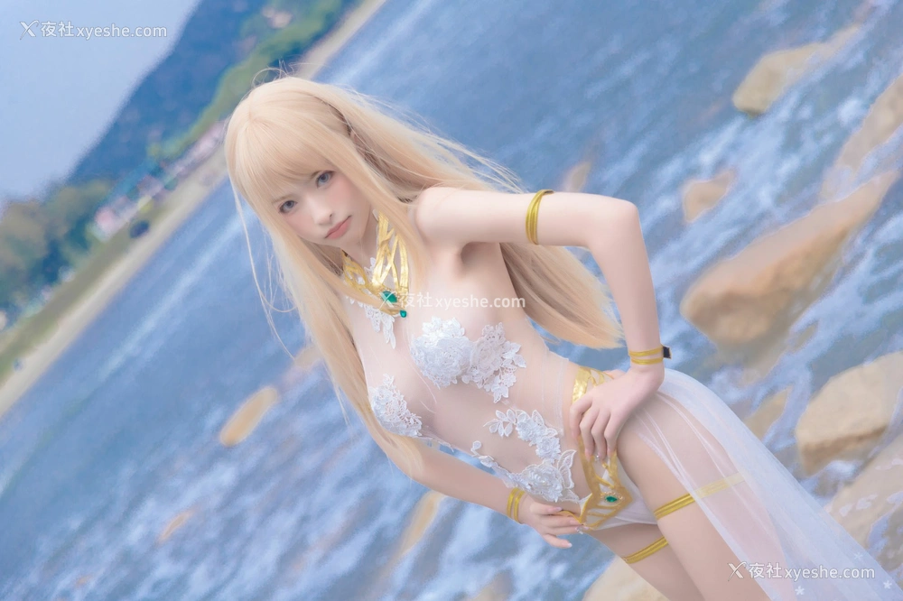 1P - 清水由乃 – 玛丽萝丝白色泳衣