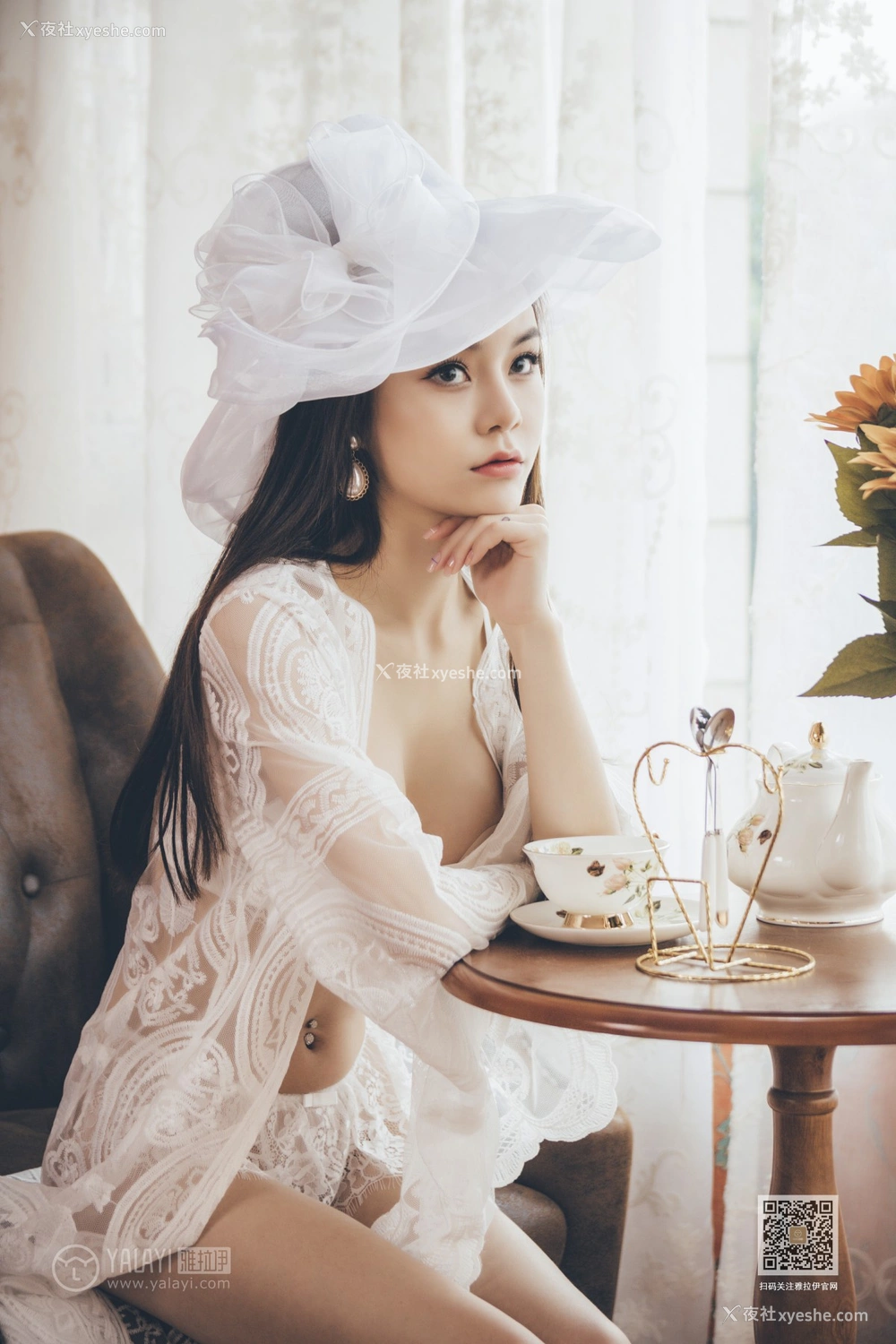 1P - [YALAYI雅拉伊] Y595 唐芯 第一次拍写真