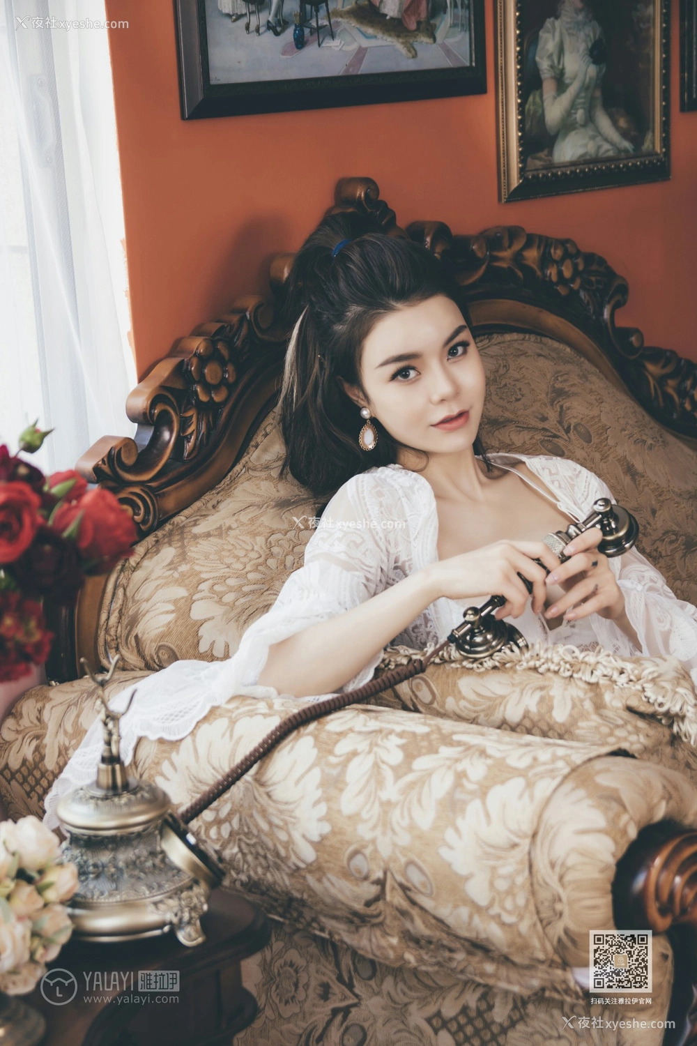 1P - [YALAYI雅拉伊] Y595 唐芯 第一次拍写真