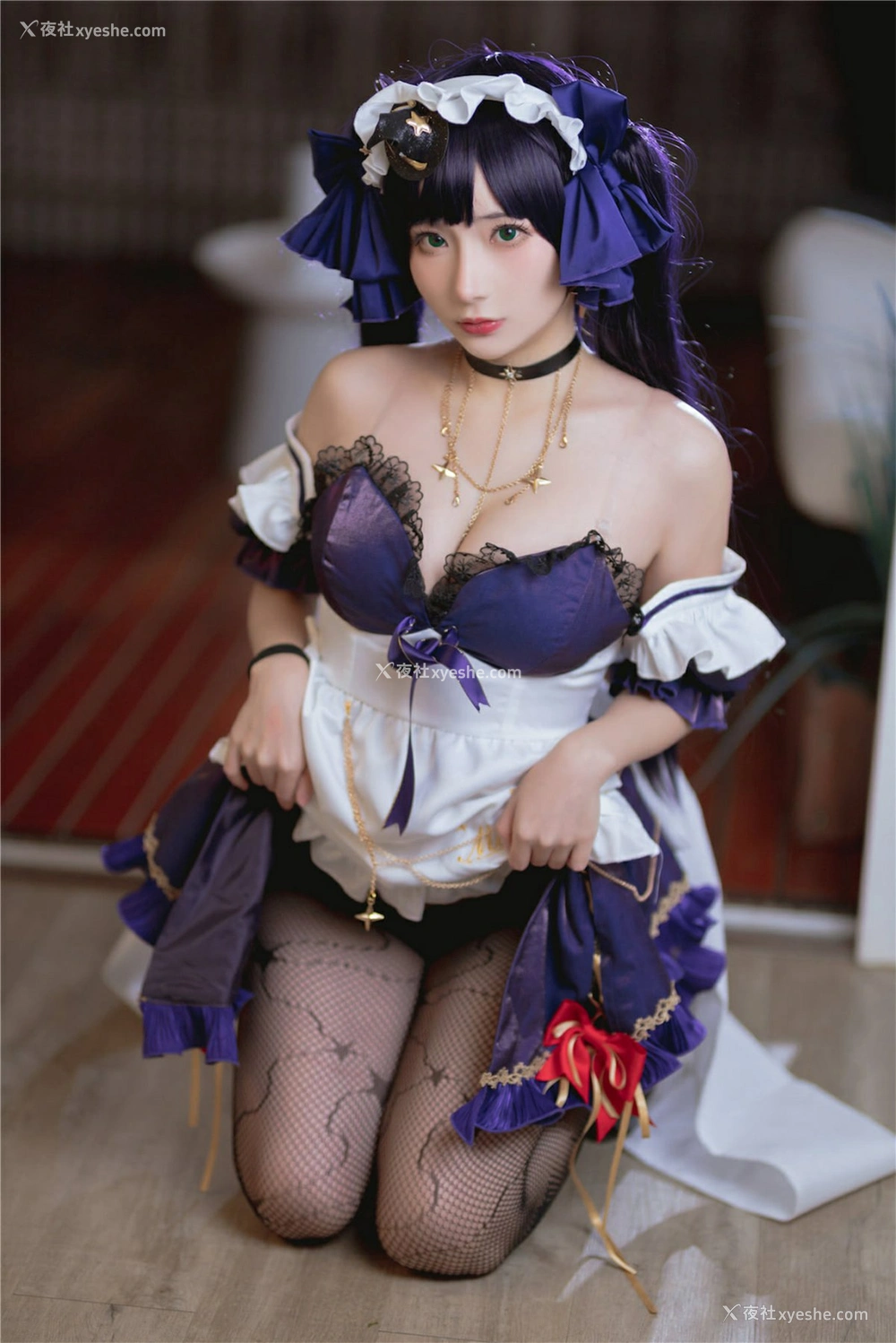 1P - 是三不是世w – 原神莫娜女仆