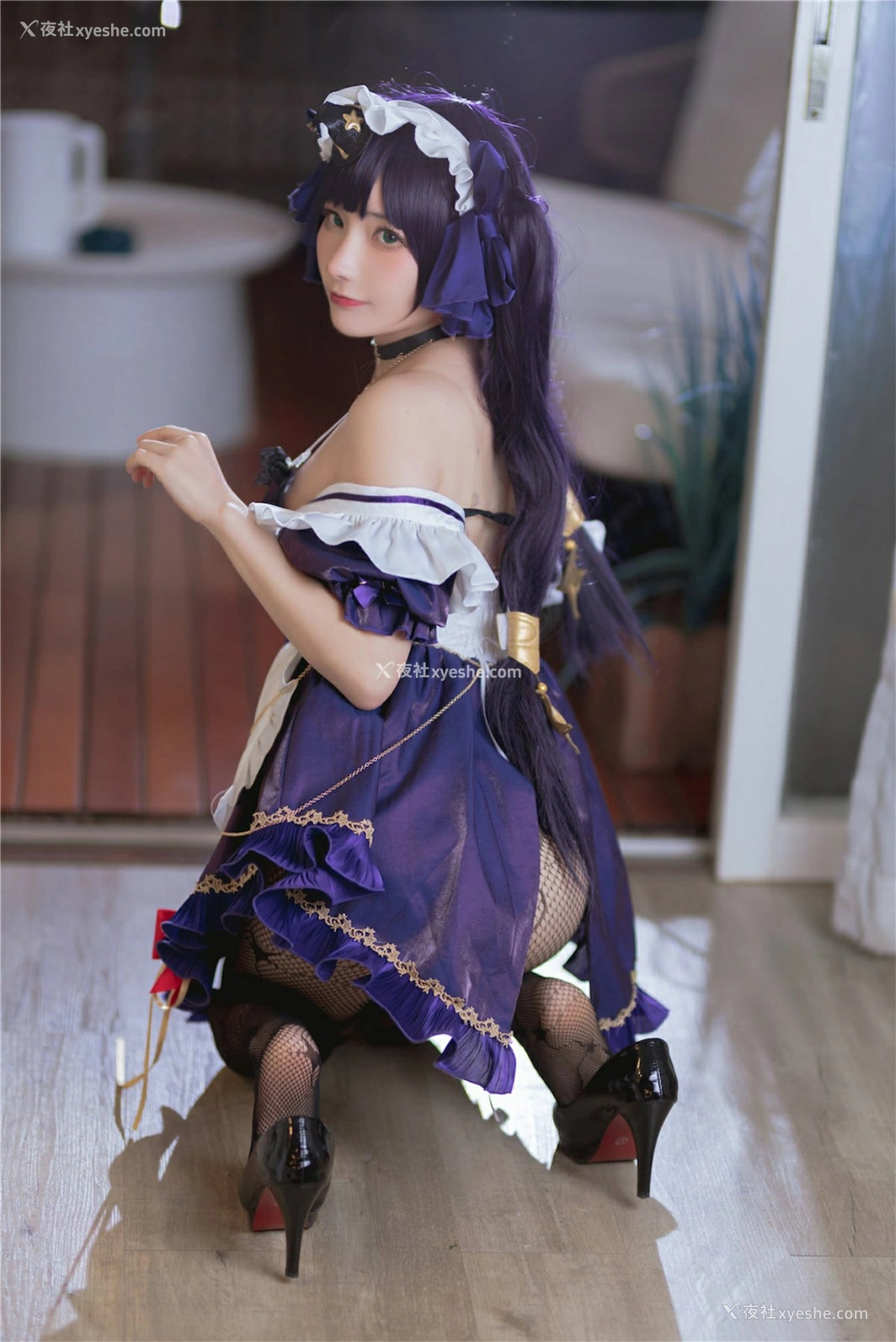 1P - 是三不是世w – 原神莫娜女仆