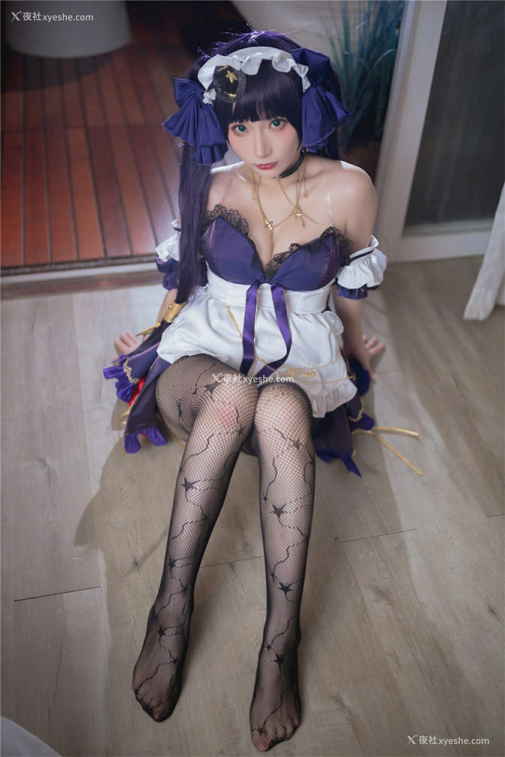 1P - 是三不是世w – 原神莫娜女仆