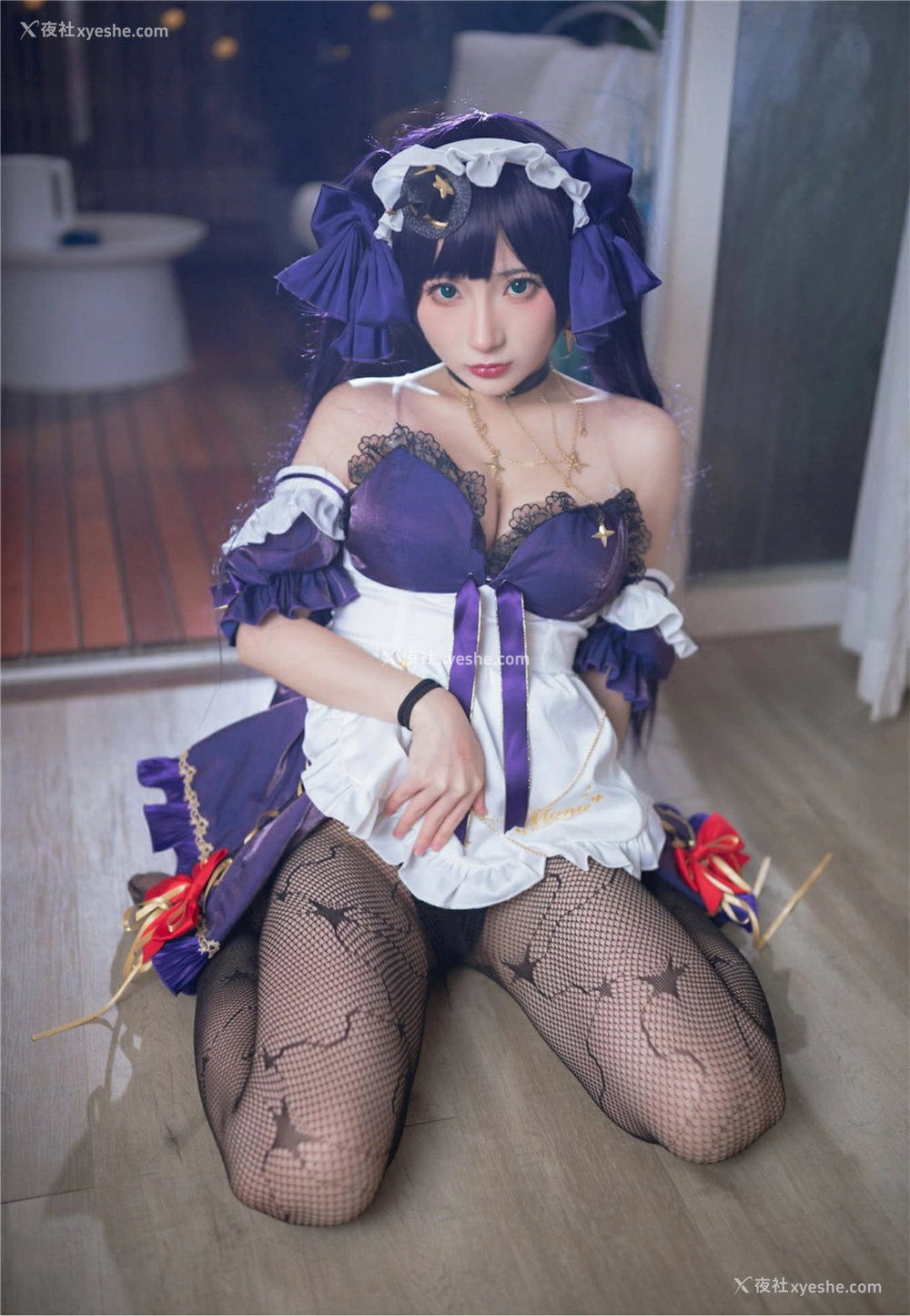 1P - 是三不是世w – 原神莫娜女仆