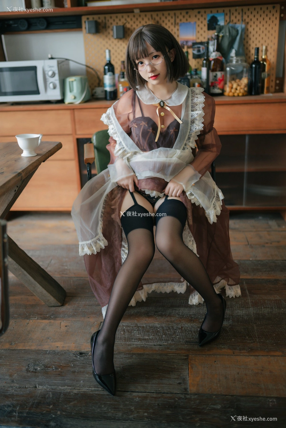 1P - 花铃 – 透明女仆