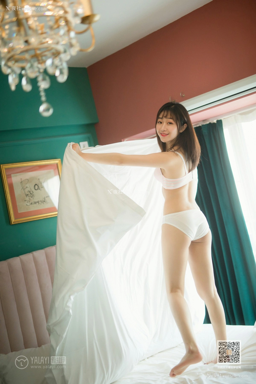 1P - [YALAYI雅拉伊] Y531 小颖 穿毛衣好热