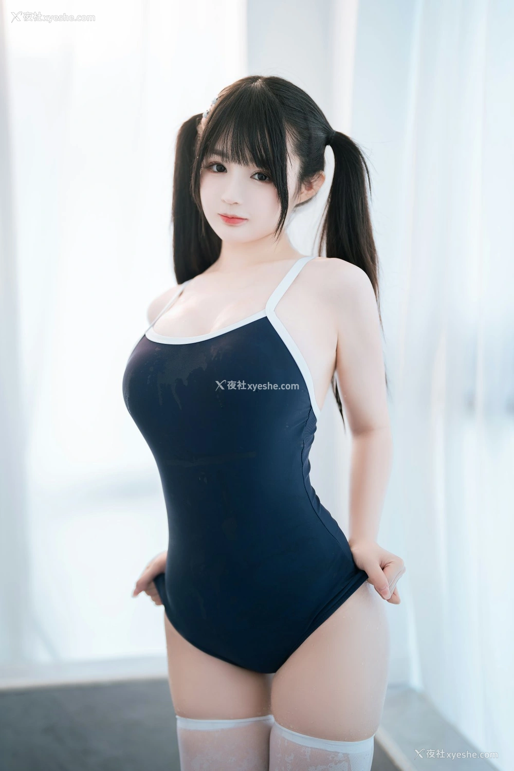 1P - 桜井宁宁 – 白丝死库水