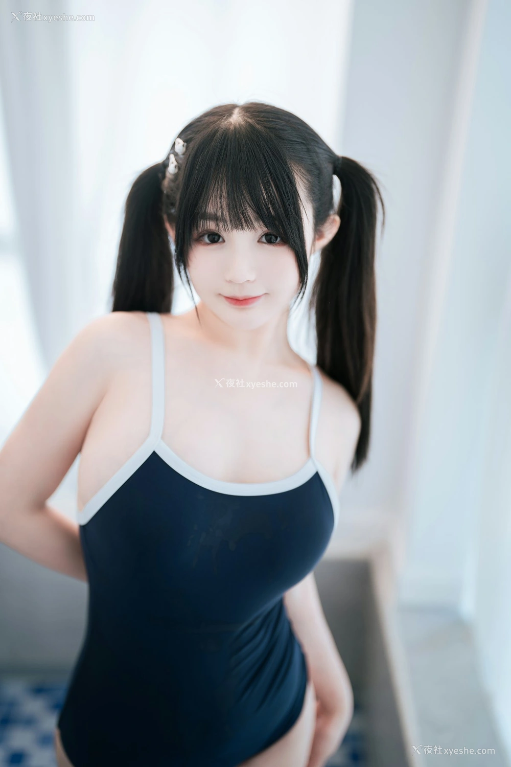 1P - 桜井宁宁 – 白丝死库水